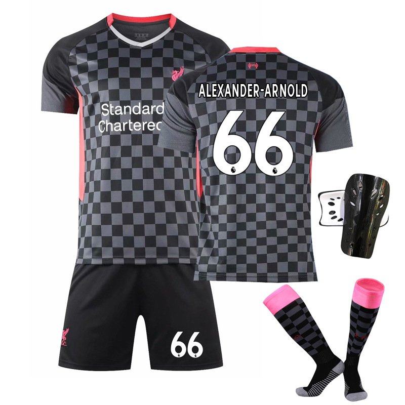 ALEXANDER-ARNOLD 66 Liverpool FC Tredjedrakt 2020/21 Herre Kortermet + Korte bukser