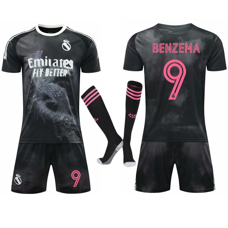 Benzema 9 Real Madrid 2020-21 Human Race x Pharrell Trenings T-Skjorte
