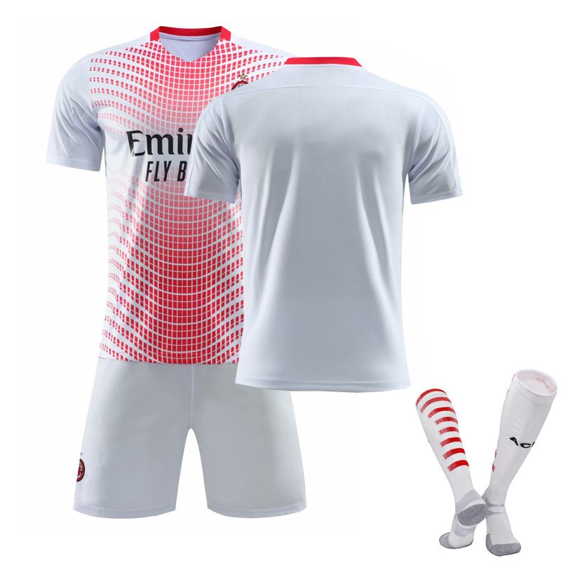 Billige Fotballdrakter AC Milan Bortedrakt 2020/21 Herre Kortermet + Korte bukser