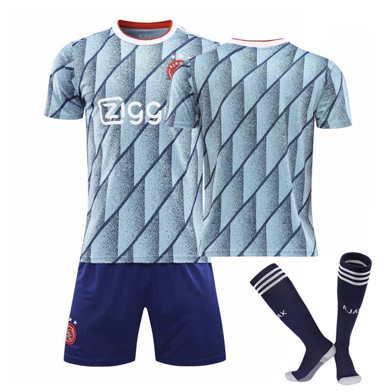 Billige Fotballdrakter Ajax Amsterdam Bortedrakt 2020/21 Herre Kortermet + Korte bukser