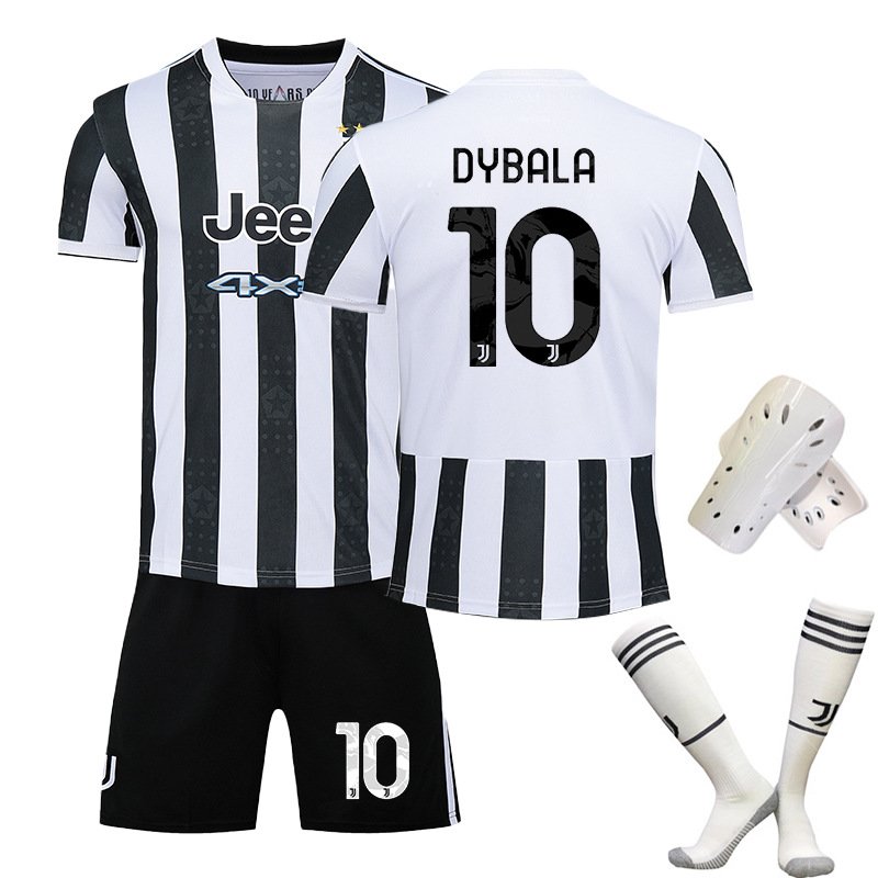 Dybala 10 Juventus Hjemmedrakt 2021/22 Herre Kortermet + Korte bukser svart