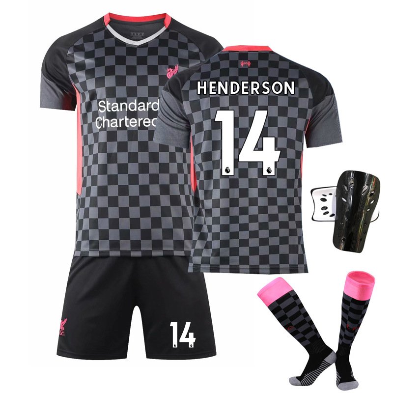 HENDERSON 14 Liverpool FC Tredjedrakt 2020/21 Herre Kortermet + Korte bukser