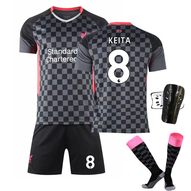 KEITA 8 Liverpool FC Tredjedrakt 2020/21 Herre Kortermet + Korte bukser