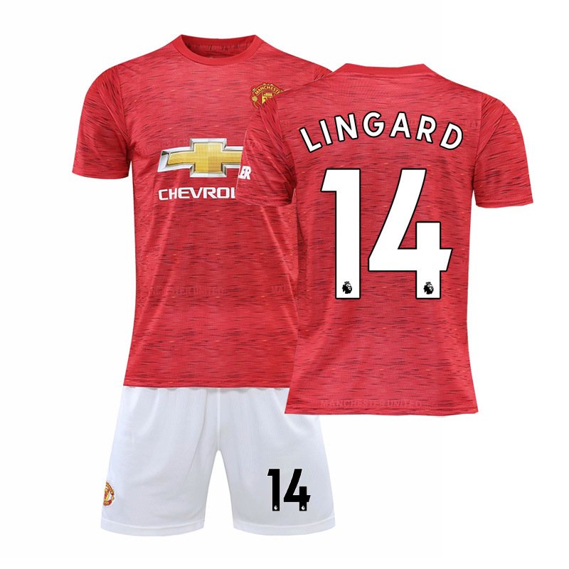 Lingard 14 Manchester United Hjemmedrakt 2020/21 Herre Kortermet + Korte bukser