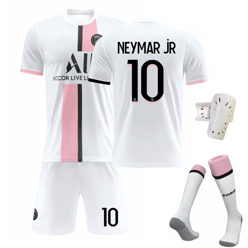 Neymar JR 10 Paris Saint-Germain Bortedrakt 2021/22 Kortermet Herre + Korte bukser
