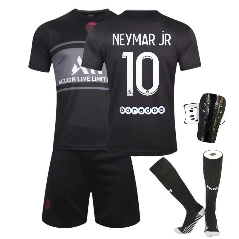Neymar JR 10 Paris Saint-Germain Tredjedrakt 2021/22 Kortermet Herre + Korte bukser
