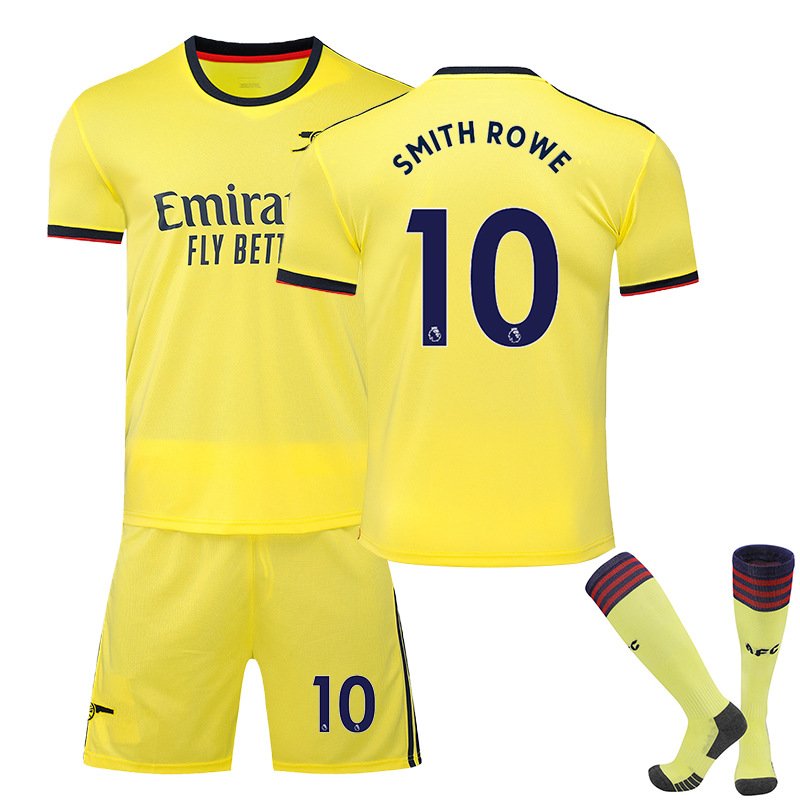 Smith Rowe 10 Arsenal Bortedrakt 2021/22 Herre Kortermet + Korte bukser