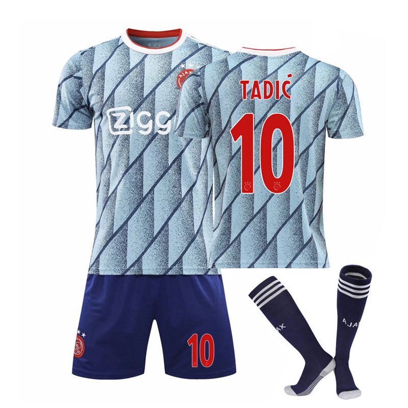 Tadić 10 Ajax Amsterdam Bortedrakt 2020/21 Herre Kortermet + Korte bukser