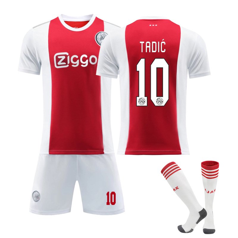 Tadić 10 Ajax Amsterdam Hjemmedrakt 2021/22 Herre Kortermet + Korte bukser