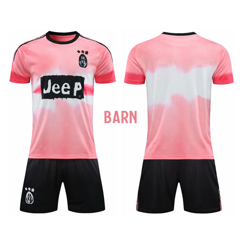 Juventus x Human Race Football Club Jersey Pink Kids