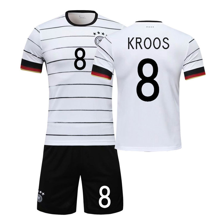 Kroos 8 Tyskland Hjemmedrakt EM 2020 Kortermet + Korte bukser