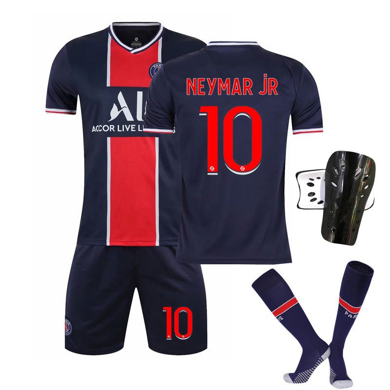 Neymar JR 10 Billige Fotballdrakter Paris Saint-Germain Hjemmedrakt 2020-2021
