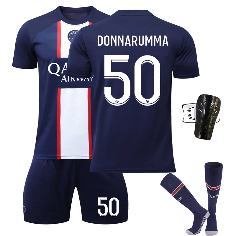 Paris Saint-Germain Hjemmedrakt 2022-23 PSG Drakt Navy Kortermet DONNARUMMA 50
