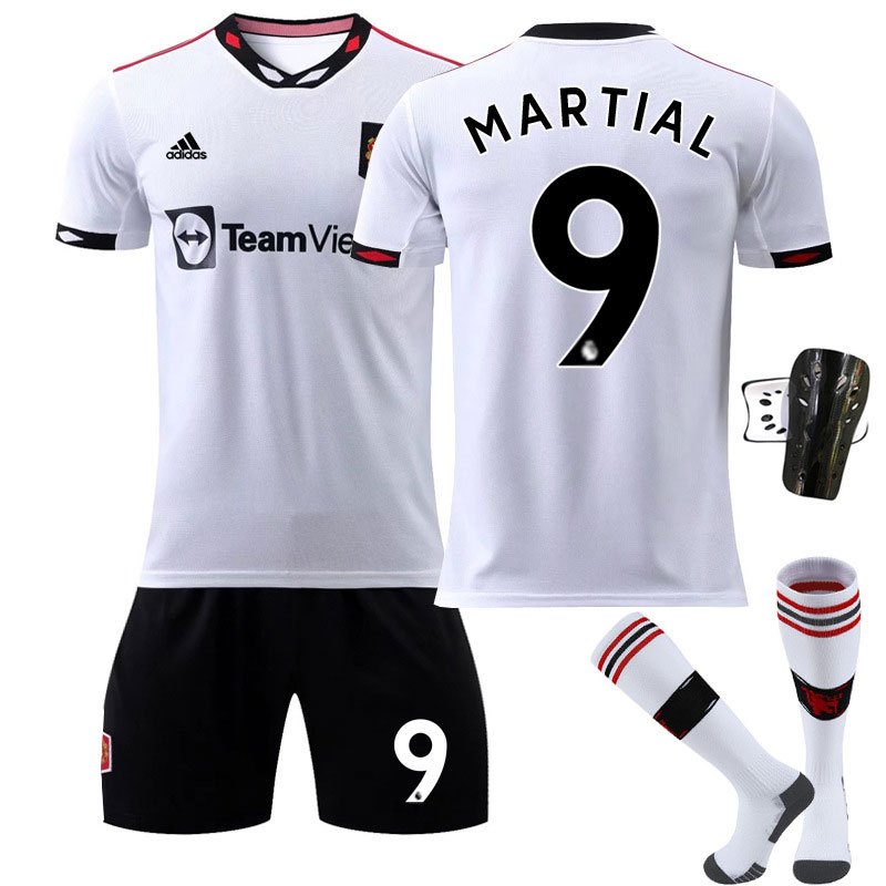 Martial 9 Manchester United Bortedrakt 2022-23 Herre Kortermet + Korte bukser