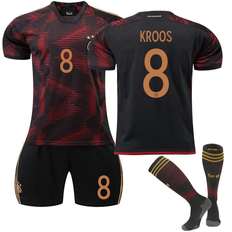 Kroos 8 Tyskland Bortedrakt VM 2022 Kortermet + Korte bukser