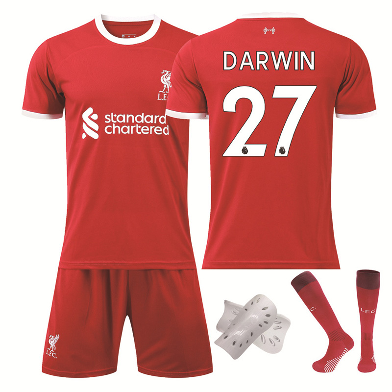 Darwin #27 Liverpool FC Barn Fotballdrakter 2023-24 Hjemmedrakt