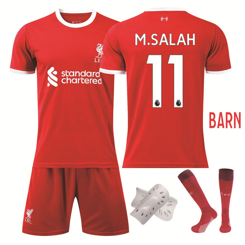 FC Liverpool 2023/24 Hjemmedrakt til Barn - M.SALAH #11