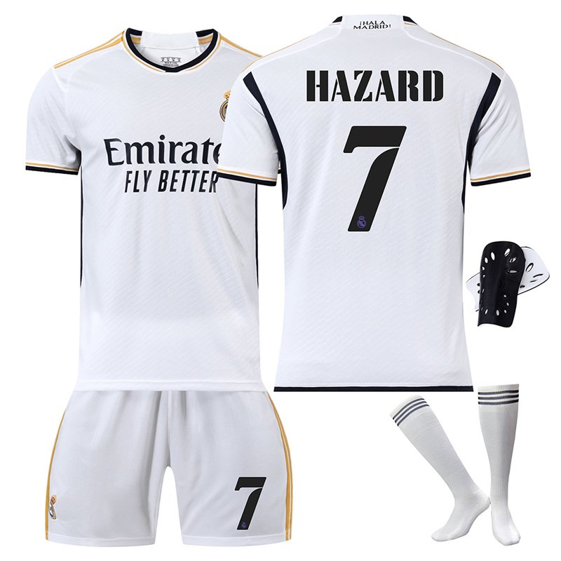 Best pris på Real Madrid Hjemmetrøye 2023/24 Herre - Hazard #7