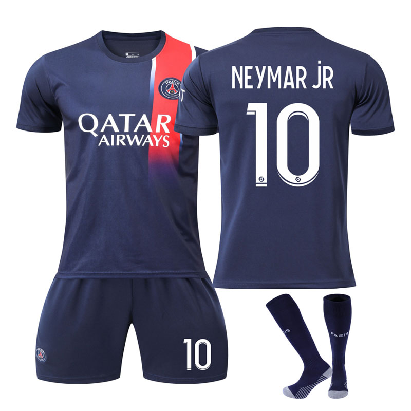 Neymar JR #10 Hjemmedrakt PSG 2023-24 Billige fotballdrakter på nett