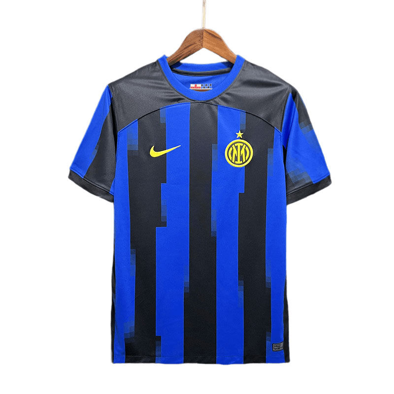 Billige Fotballdrakter Inter Milan Hjemmedrakt 2023/24 Herre Kortermet S-XXL