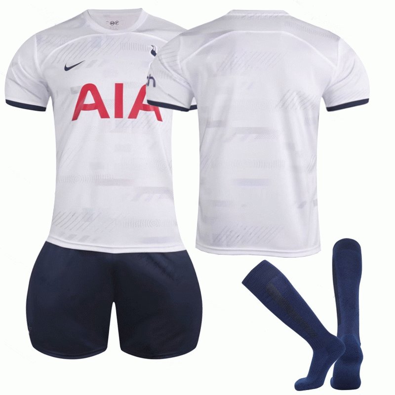 Billige Fotballdrakter Tottenham Hotspur Herre Hjemmedrakt 2023/24 Kortermet + Korte bukser