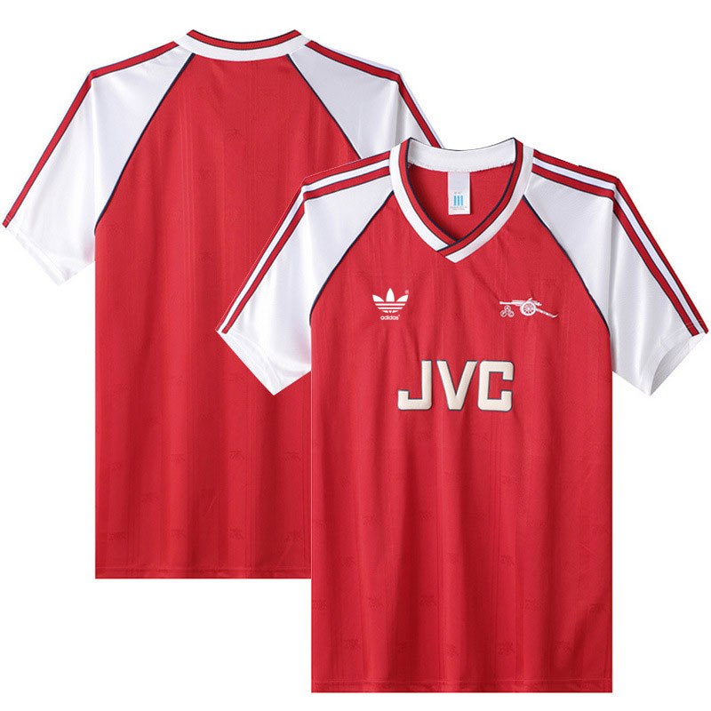 Herre Fotballdrakter Arsenal Retro Hjemmedrakt fra 1988-1991 sesongen Kortermet