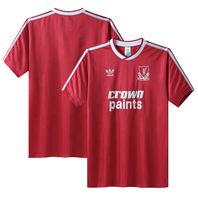 Retro Fotballdrakter Liverpool FC Hjemmedrakt 1987/88 Rød Kortermet - Herre