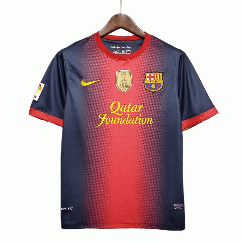 Herre FC Barcelona Hjemmedrakt 2012-2013 Kortermet
