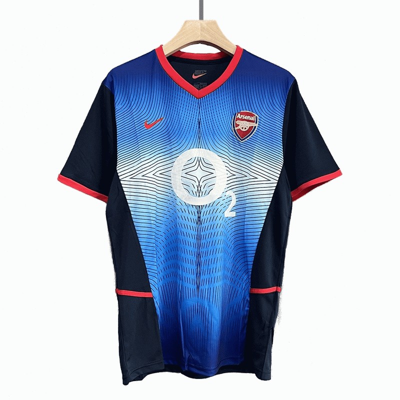 Arsenal Bortedrakt 2002-04 Retro Kortermet Herre Fotballdrakter