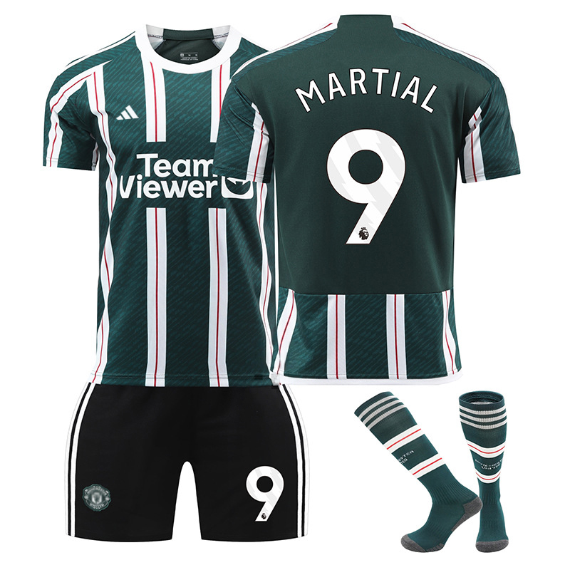 Martial 9 Manchester United Bortedrakt 2023/24 Herre Kortermet + Korte bukser