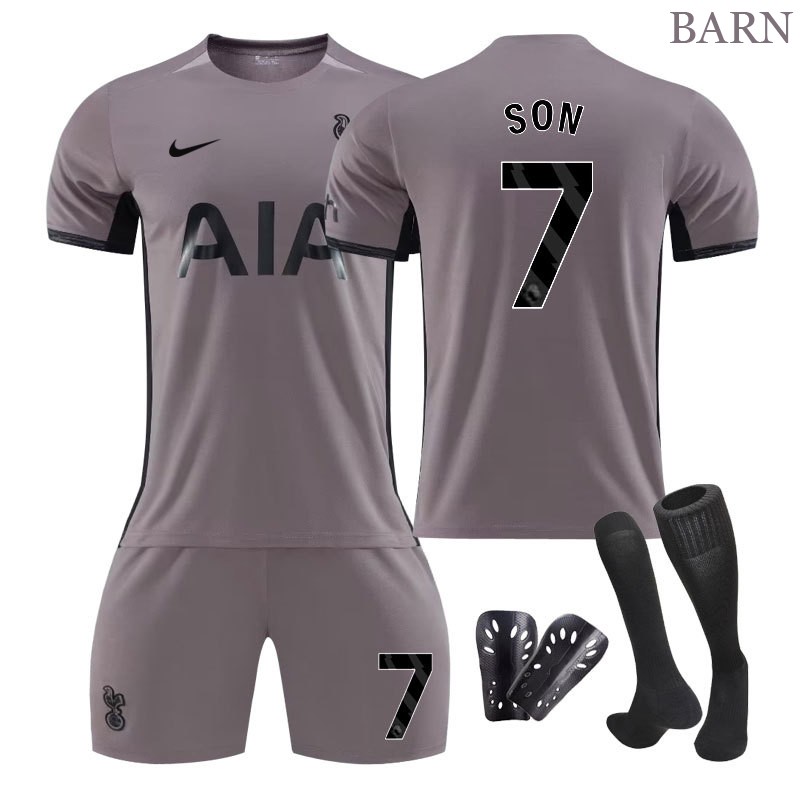 Tottenham Hotspur SON 7 Tredjedrakt 2023/24 Kortermet + Korte bukser