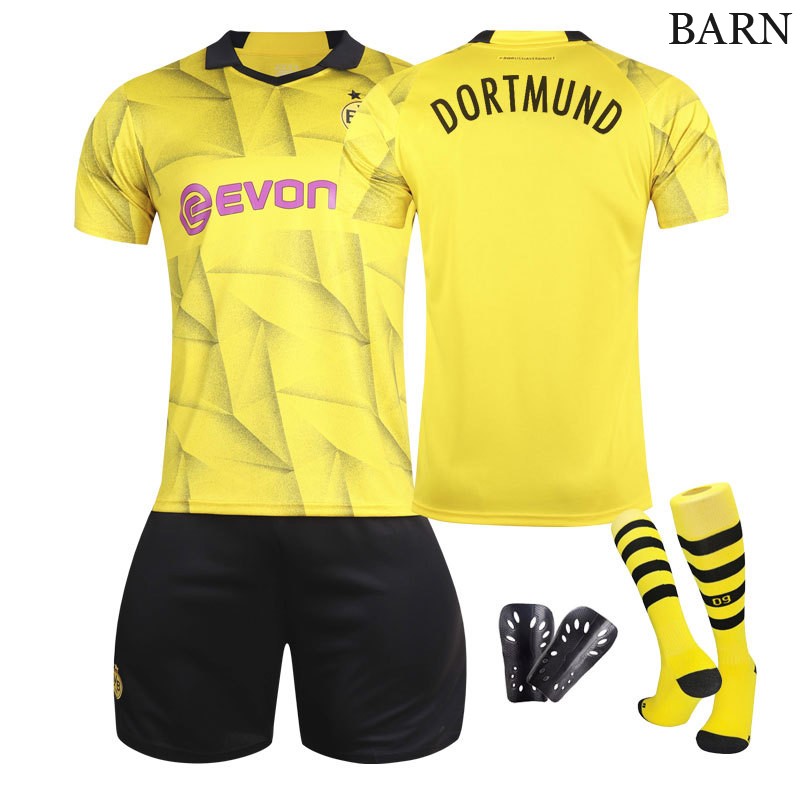 Borussia Dortmund Tredjedrakt 23/24 Barn Kortermet + Korte bukser