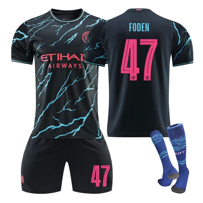 Foden 47 UEFA Champions League Manchester City 2023/24 Tredjedrakt