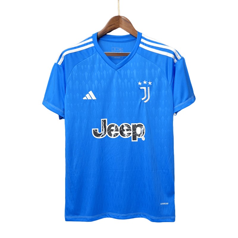 Juventus Goalkeeper Shirt 23/24 Keeperdrakt Kortermet Blå