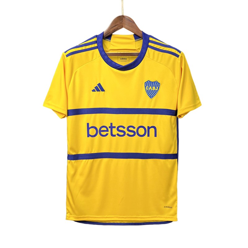 Boca Juniors Bortedrakt 23/24 Gul Kortermet