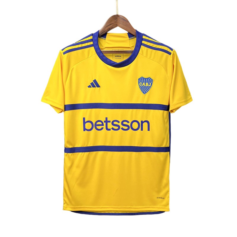 Boca Juniors Bortedrakt 23/24 Gul Kortermet