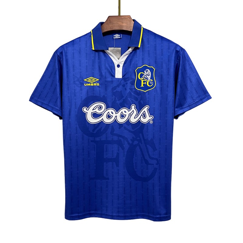 Chelsea Hjemmedrakt 1996/97 Retro Kortermet Blå