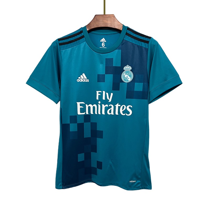 Fotballdrakter 3rd Real Madrid Tredjedrakt 17/18 Retro Kortermet