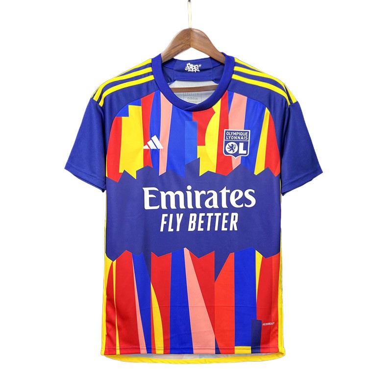 Olympique Lyonnais Tredjedrakt 2023/24 Lyon Kortermet Herre