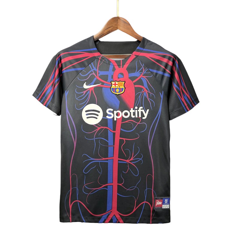 Patta x Barcelona Pre-Match Fotballdrakter 23/24 Herre Kortermet