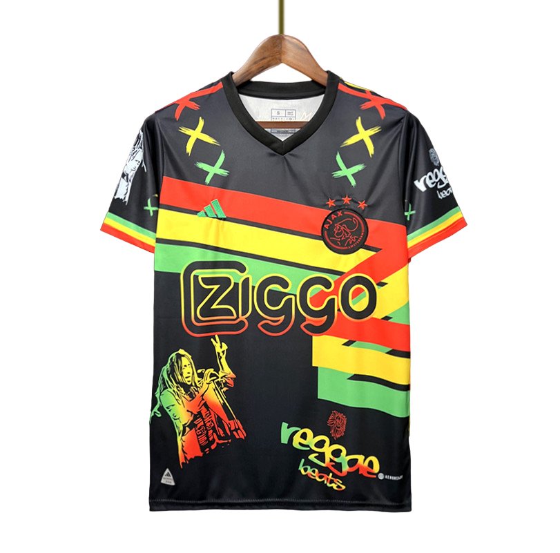 Tributo Bob Marley x Ajax Special Version Vintage Retro Fotballdrakt