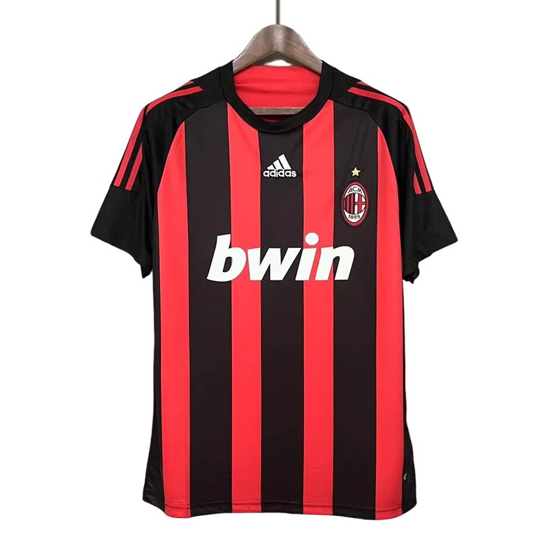 Billige Fotballdrakter AC Milan Hjemmedrakt 2008/09 Retro Kortermet