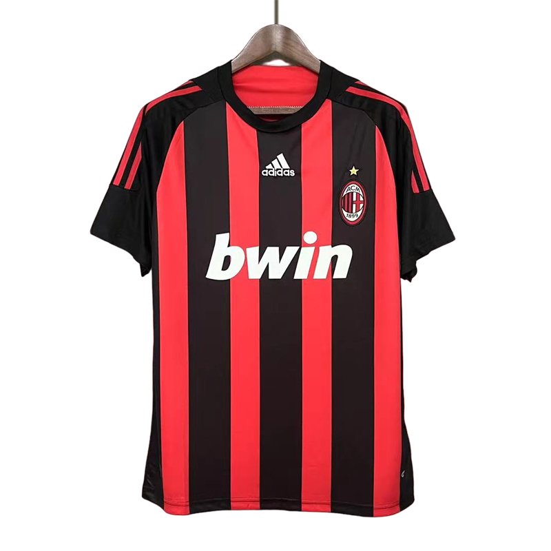 Billige Fotballdrakter AC Milan Hjemmedrakt 2008/09 Retro Kortermet