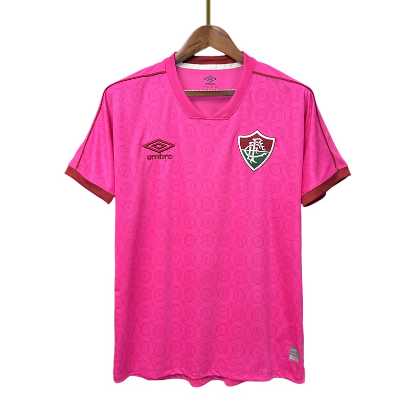 Fluminense Rose October Drakt 2023 Kortermet