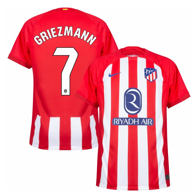 Fotballdrakter Herre Atletico Madrid Hjemmedrakt 2023/24 Kortermet GRIEZMANN 7