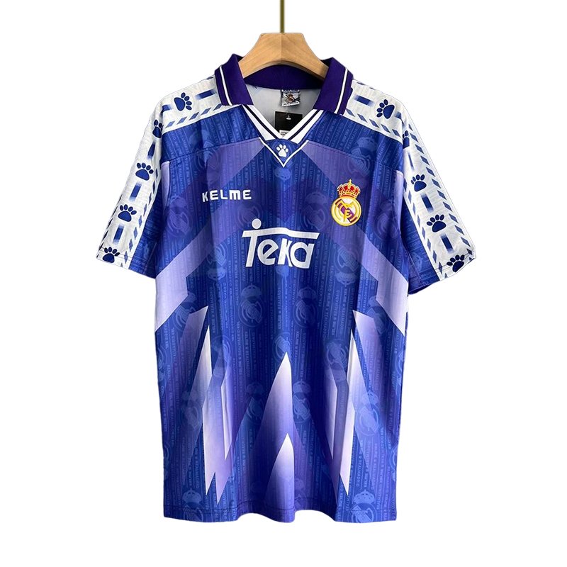 Fotballdrakter Herre Real Madrid Bortedrakt 1996/97 Retro Kortermet