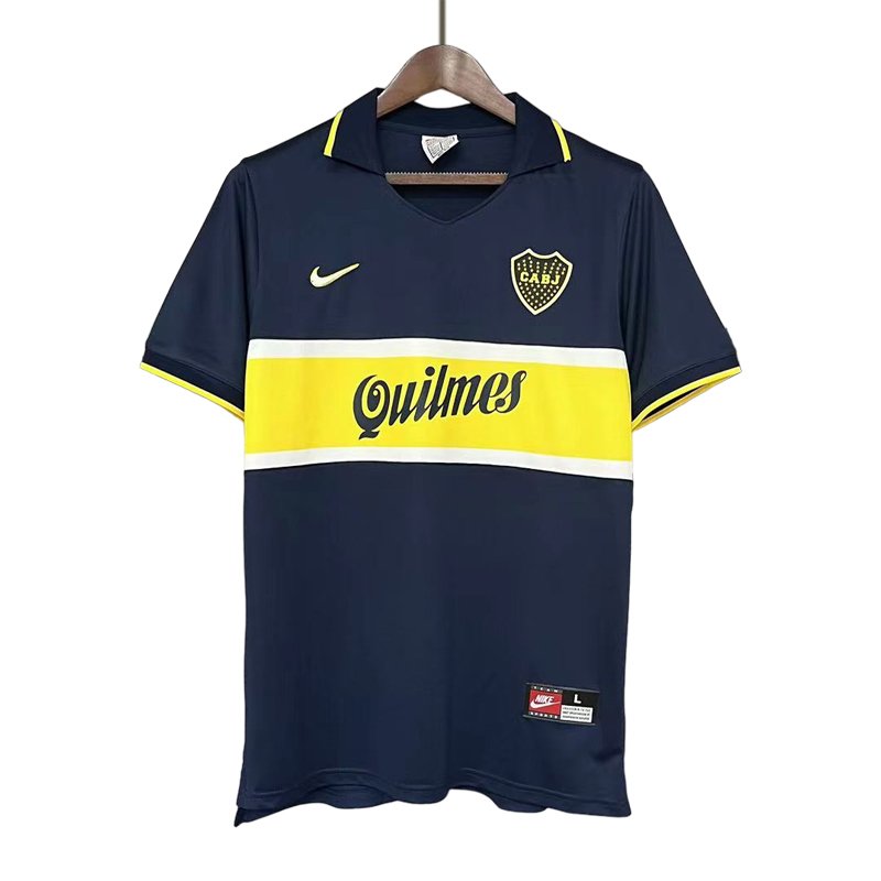 Fotballdrakter Retro Boca Juniors Hjemmedrakt 1996-97 Sort Kortermet