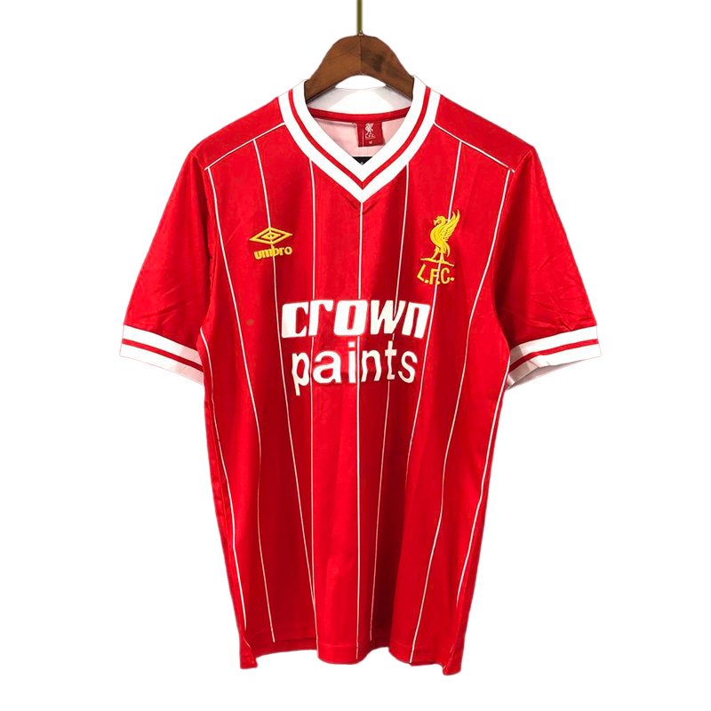 Fotballdrakter Retro Liverpool FC Hjemmedrakt 1981/84 Rød Kortermet