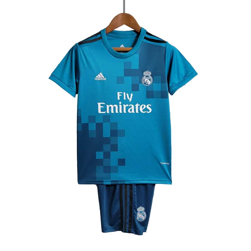 Fotballdrakter Barn Real Madrid Bortedrakt 17/18 Kortermet + Korte bukser