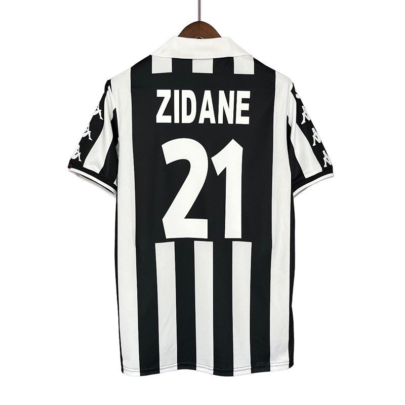 Juventus Hjemmedrakt 1999/00 Retro Kortermet ZIDANE 21